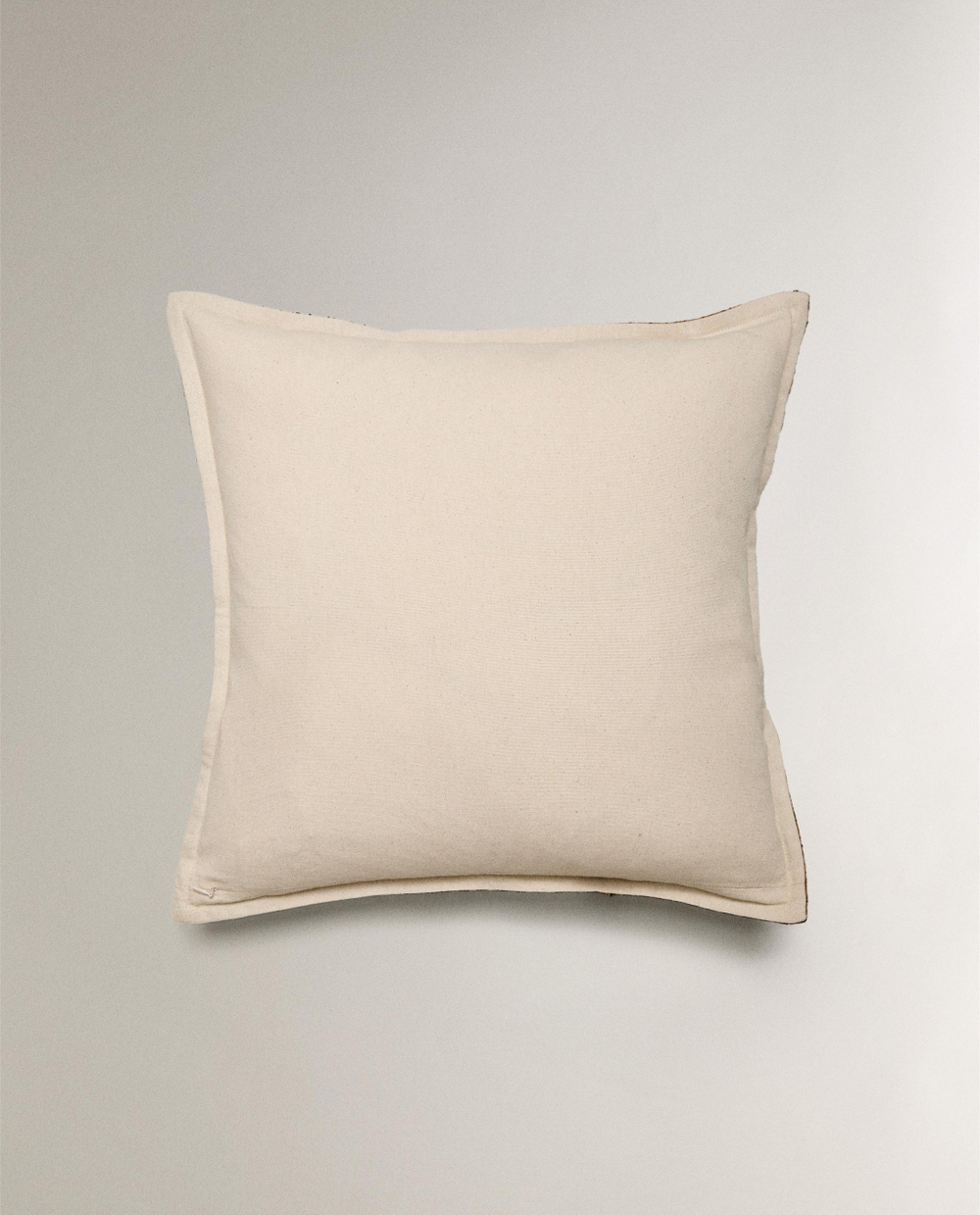 Zara Home наволочка декоративная из хлопка, горчичный, 45x45 см