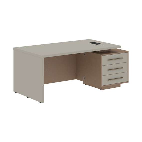 Стол руководителя с тумбой VCT 1890(R)  1800х900х750 VELION