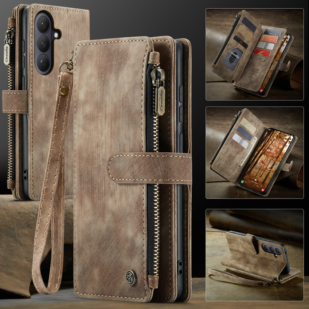 Многофункциональный чехол-кошелек CaseMe 3 in 1 Matte Wallet для Samsung Galaxy S26