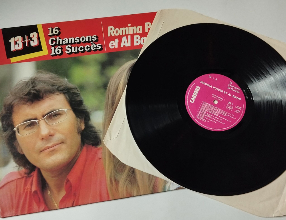 Винтажная виниловая пластинка LP Romina Power Et Al Ban Аль Бано И Ромина Пауэр 16 Chansons 16 Succes (France 1982)
