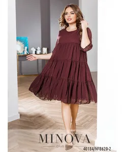 Платье 8620-2-марсала Minova