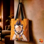 Сумка шоппер с принтом Genshin Impact