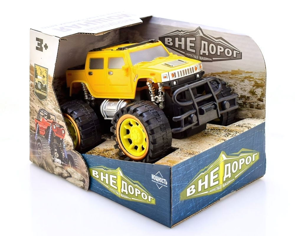 Машинка инерционная "BigFoot", в коробка , пластик, в ассортименте