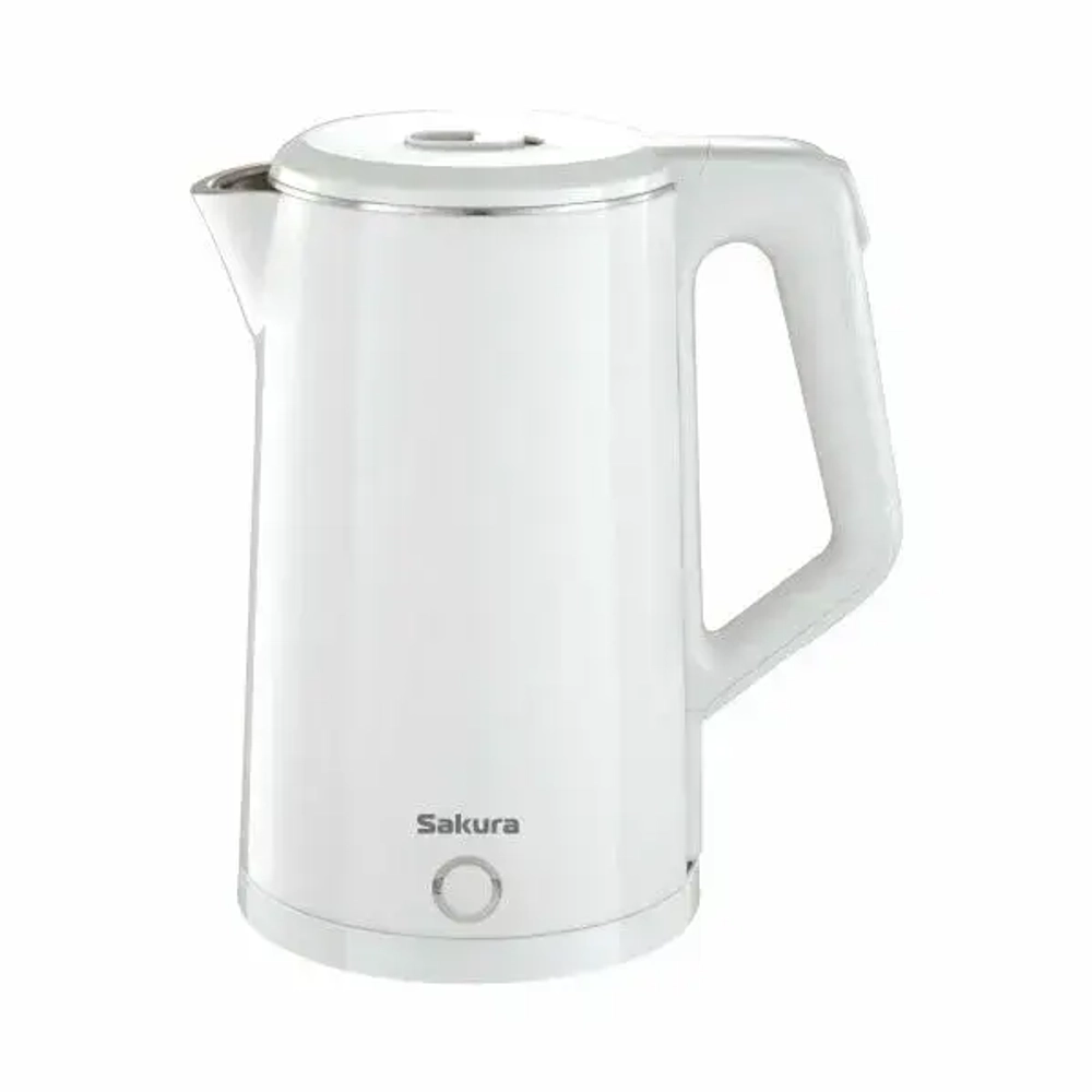 Чайник электр SA-2150W (1.8) бел д