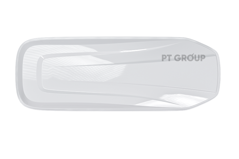 Бокс-багажник на крышу Аэродинамический "ACTIVE L Luxe" ДВУСТОРОННЕЕ открывание 650 л