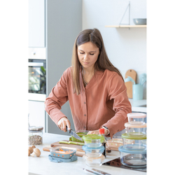 Контейнер для запекания и хранения 944мл Smart Solutions зеленый