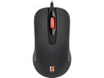 Мышь проводная Defender Ultra Classic MB-280 (черный) 7 цветов