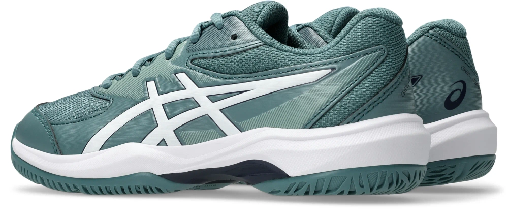 Детские Кроссовки теннисные  Asics Gel-Game GS - foggy teal/white
