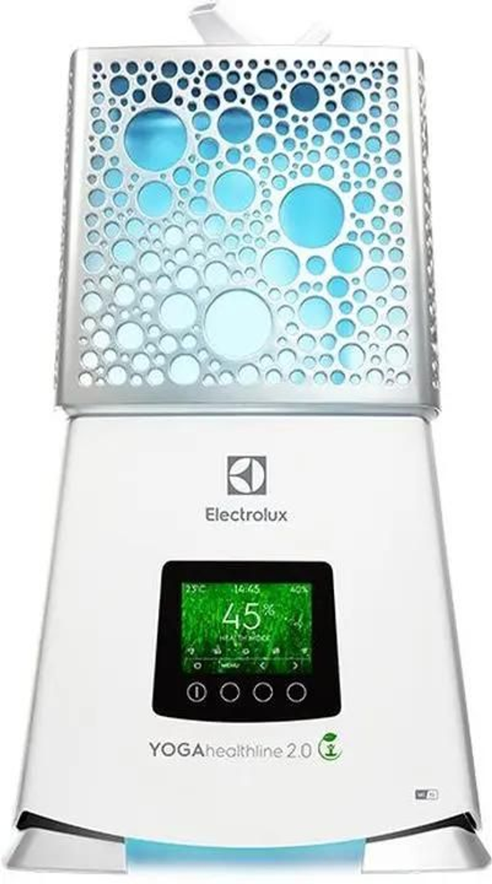 Увлажнитель воздуха ультразвуковой Electrolux EHU-3915D,  9.4л,  белый/серебристый