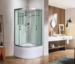 Душевая кабина WeltWasser (ВельтВассер) Halle 901, с высоким поддоном, 90x90x217