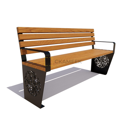 Скамейка садовая «Индия» (1,2 м лиственница,30х60)