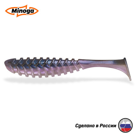 Силиконовая приманка "Minoga" COOPER 4,0"(4шт) 100мм, 6,1гр, цвет 111