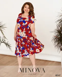 Платье 436-электрик Minova