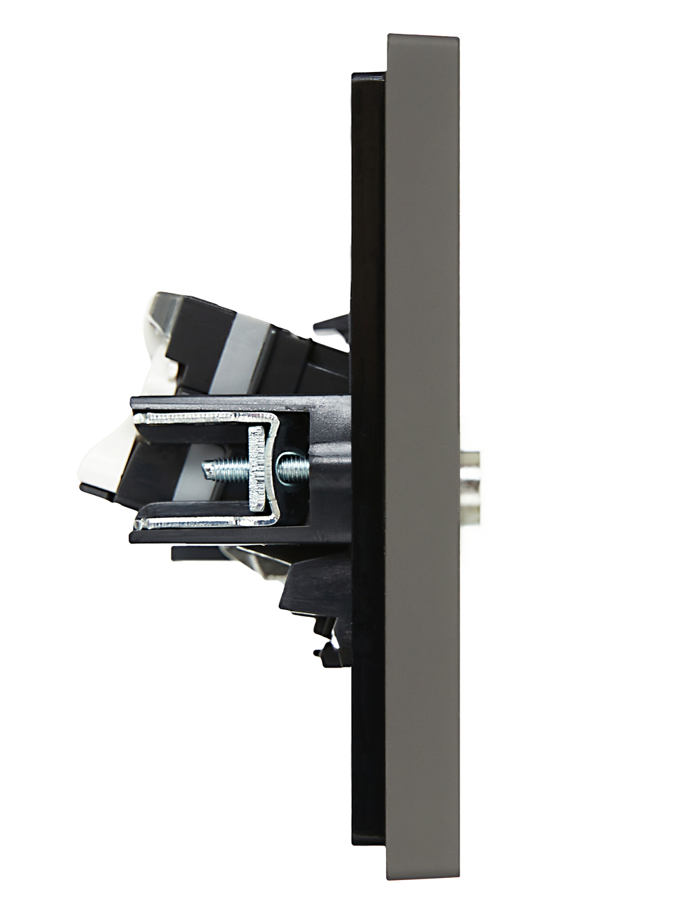 FORTE&PIANO Розетка двойная TV+RJ45 кат.5E FP336 серый IEK