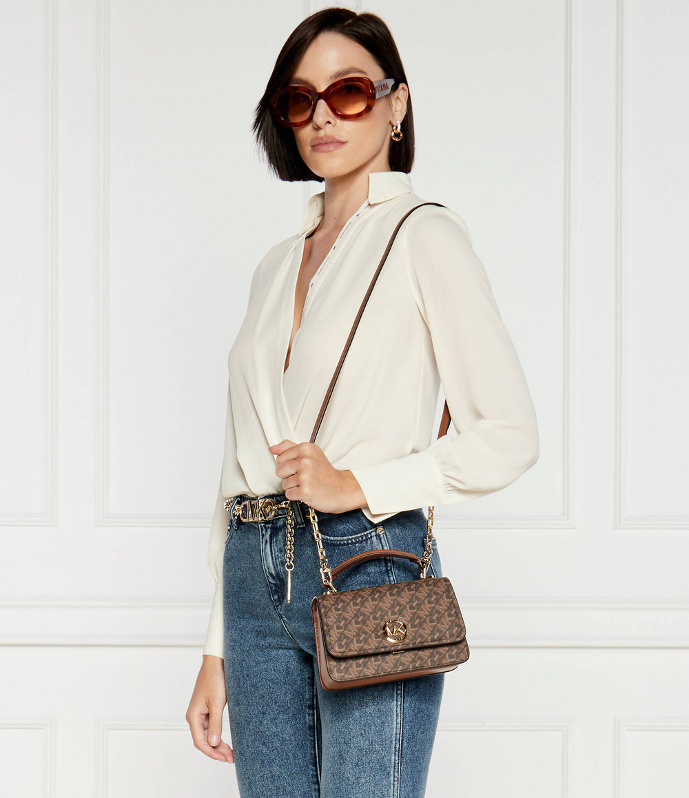 Сумка через плечо Michael Kors - коричневый(32T4GD8C5B)