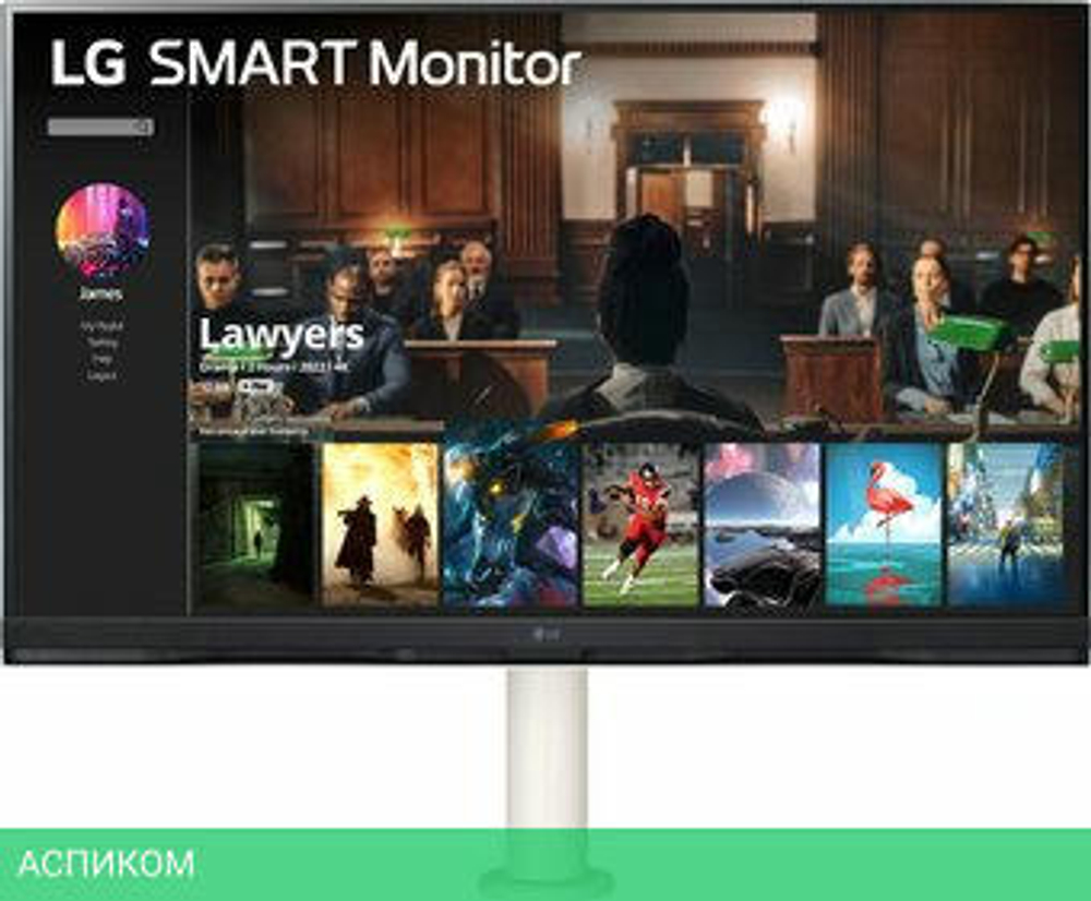 Smart монитор LG MyView Smart Monitor 32SQ780S-W