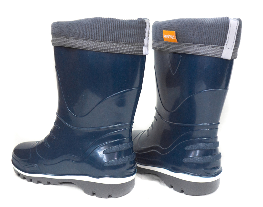 Сапоги малодетские из ПВХ Nordman Step (утепленные с манжетой из вельвета)