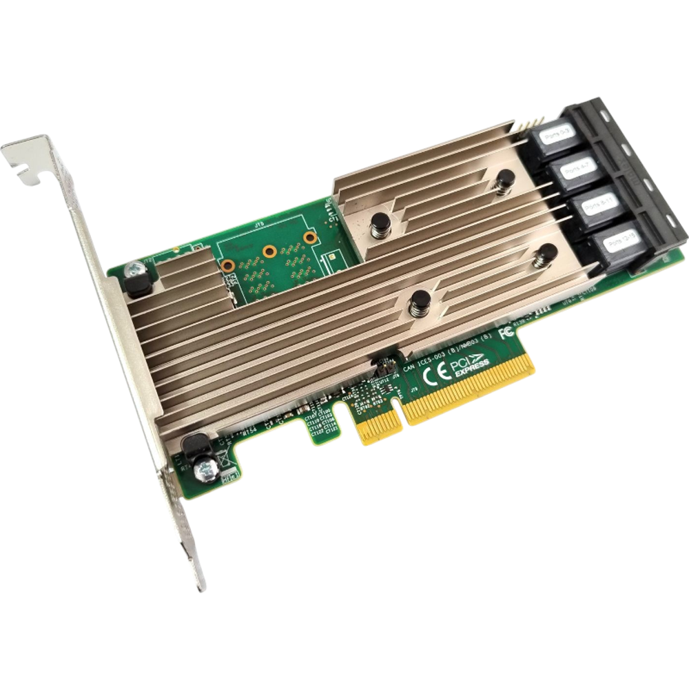 Внутренний хост-адаптер Broadcom (LSI) SAS 9305-16i SGL (05-25703-00)