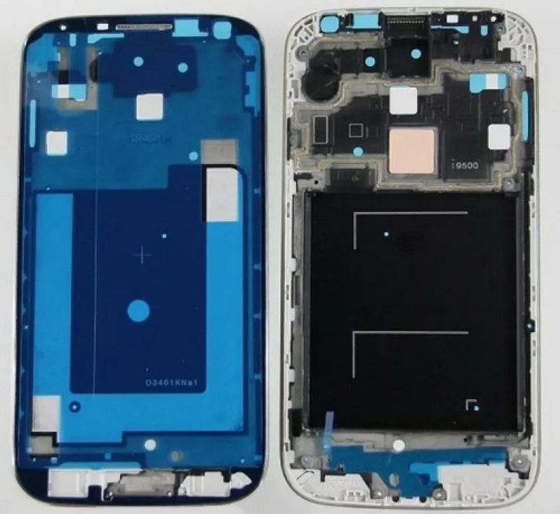 Задняя часть корпуса без крышки на Samsung S4 / i9500 (Black)