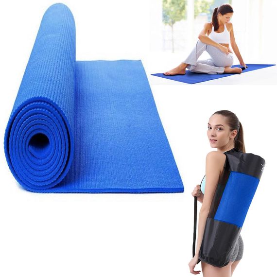 Yoqa xalçası \ Yoga Mat \ Коврик для йоги (mavi)