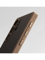 PITAKA Pin Button case for Samsung Galaxy S25 Ultra (Pin Button Black gold)