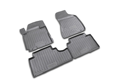 Коврики Standard, в салон KIA Sportage 2006-2010, 4 шт. (полиуретан, чёрные) Element.NLC.25.04.210