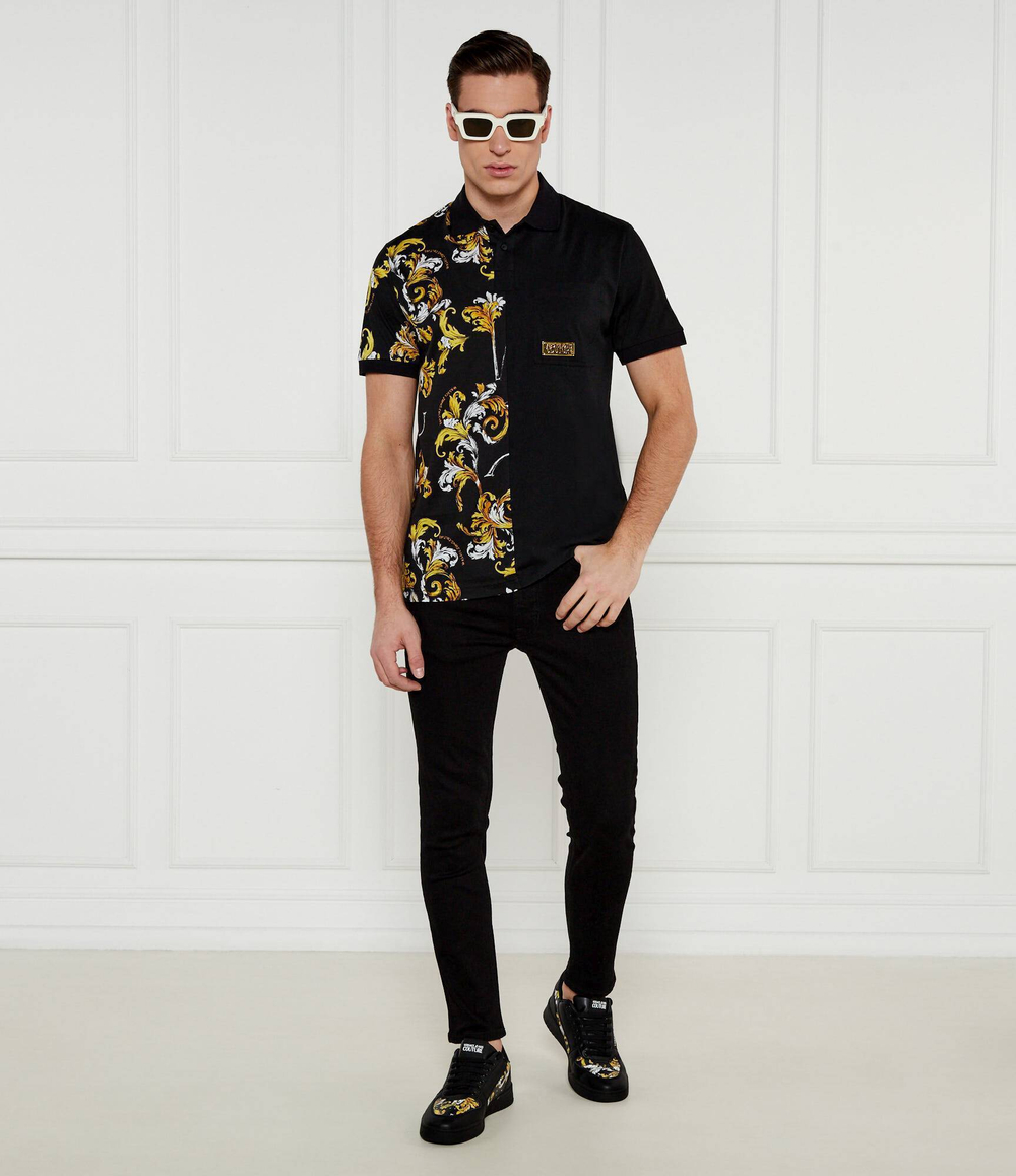 Поло Versace Jeans Couture - черный(78GAG625JS458)