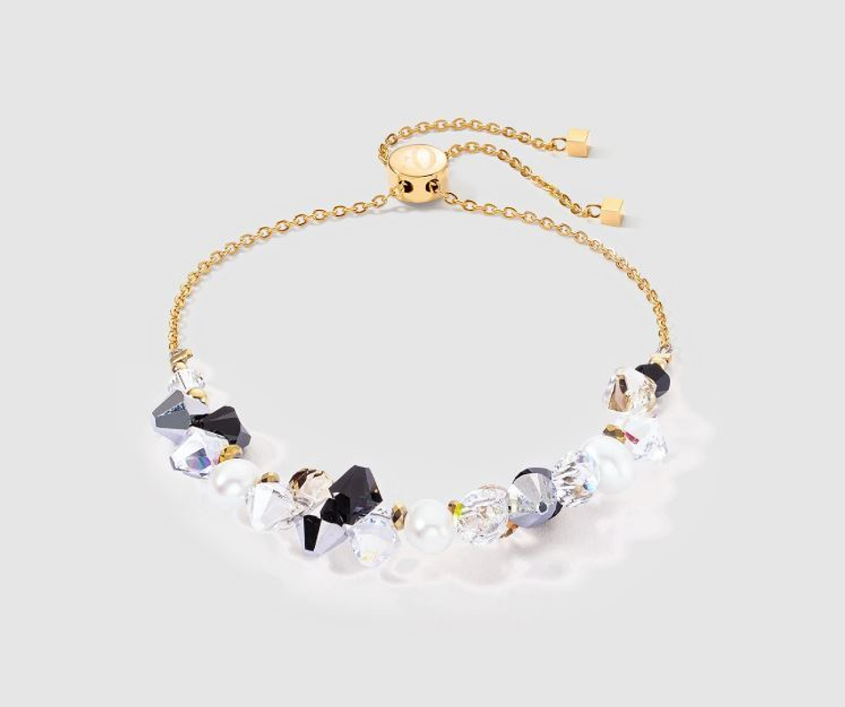 Браслет Coeur de Lion Black-Crystal 1124/30-1318