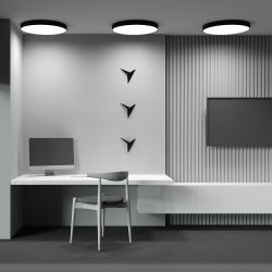 Светильник потолочный светодиодный Maytoni   C032CL-90W3K-RD-B