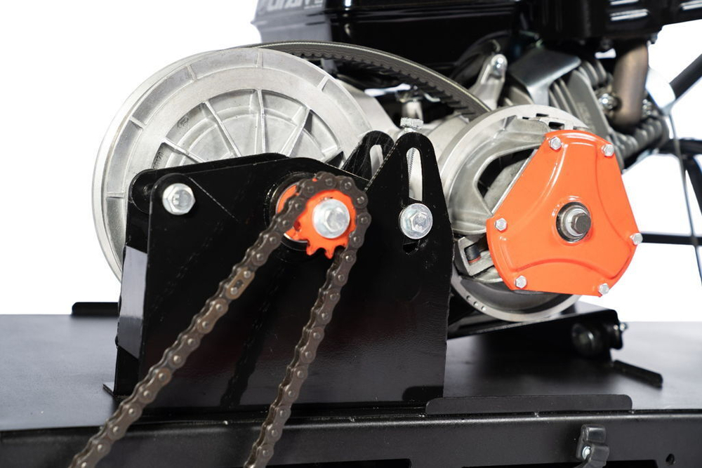 Мотобуксировщик БУРЛАК М2 (Длинный) 13 л.с.