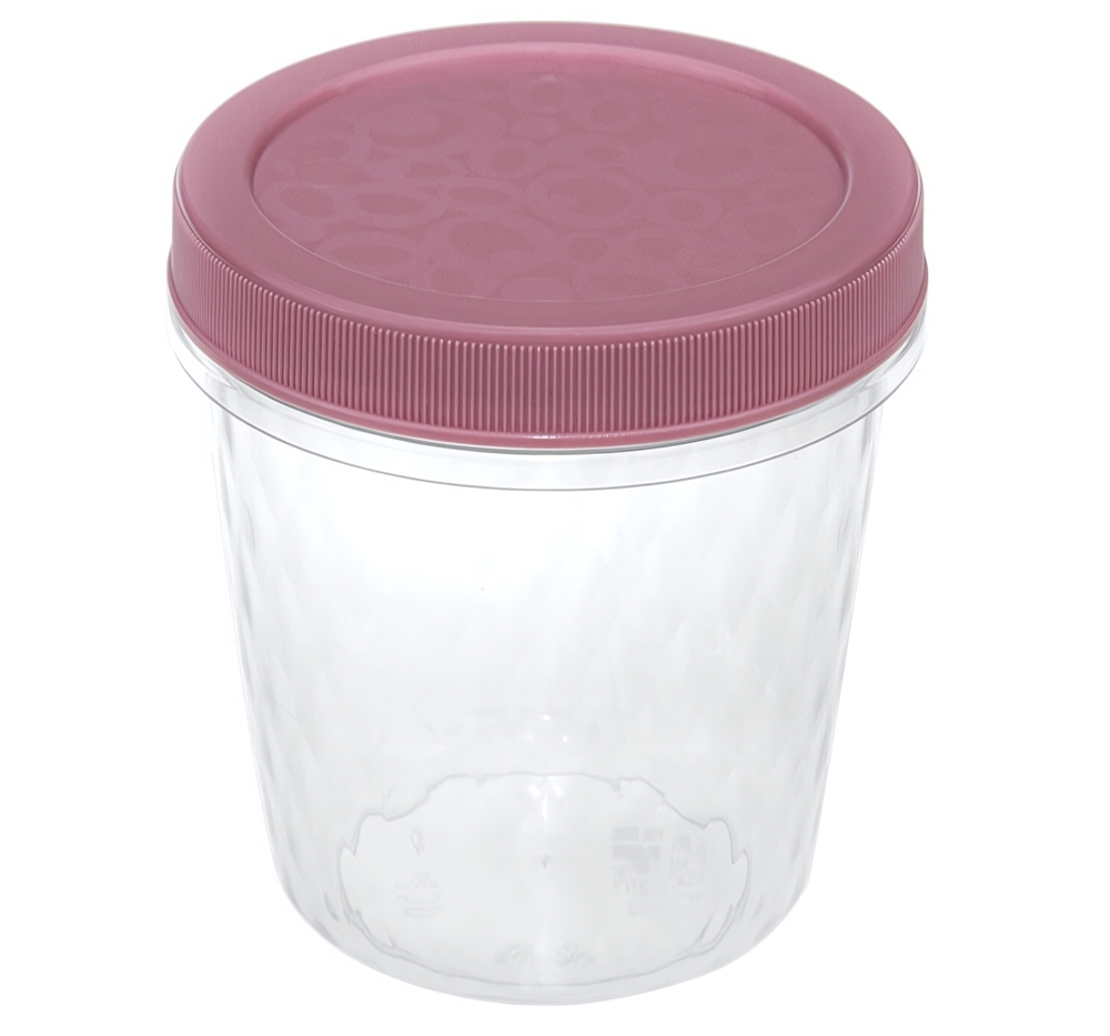 Емкость для продуктов с завинчивающейся крышкой РОЛЛ 0,5л микс (разноцветный) М1471