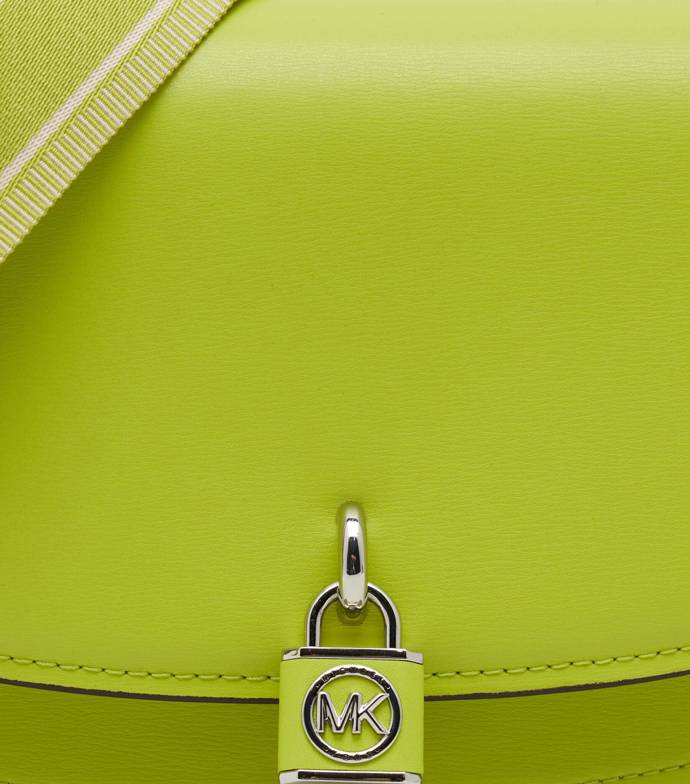 Кожаная сумка-мессенджер Michael Kors - лимонный(30S3SIMM8L)