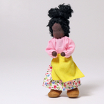 Вальдорфская кукла "Мама афро", 14 см