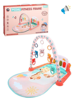 Коврик развивающий, звук, эл.пит. ААх3 не вх.в комплекте, коробка, в ассортименте