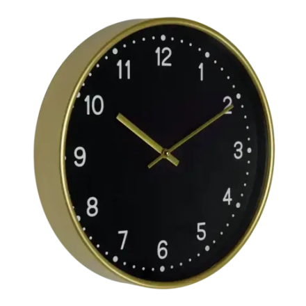 Часы настенные Ностальгия ⌀30,5 см цветзолотистый