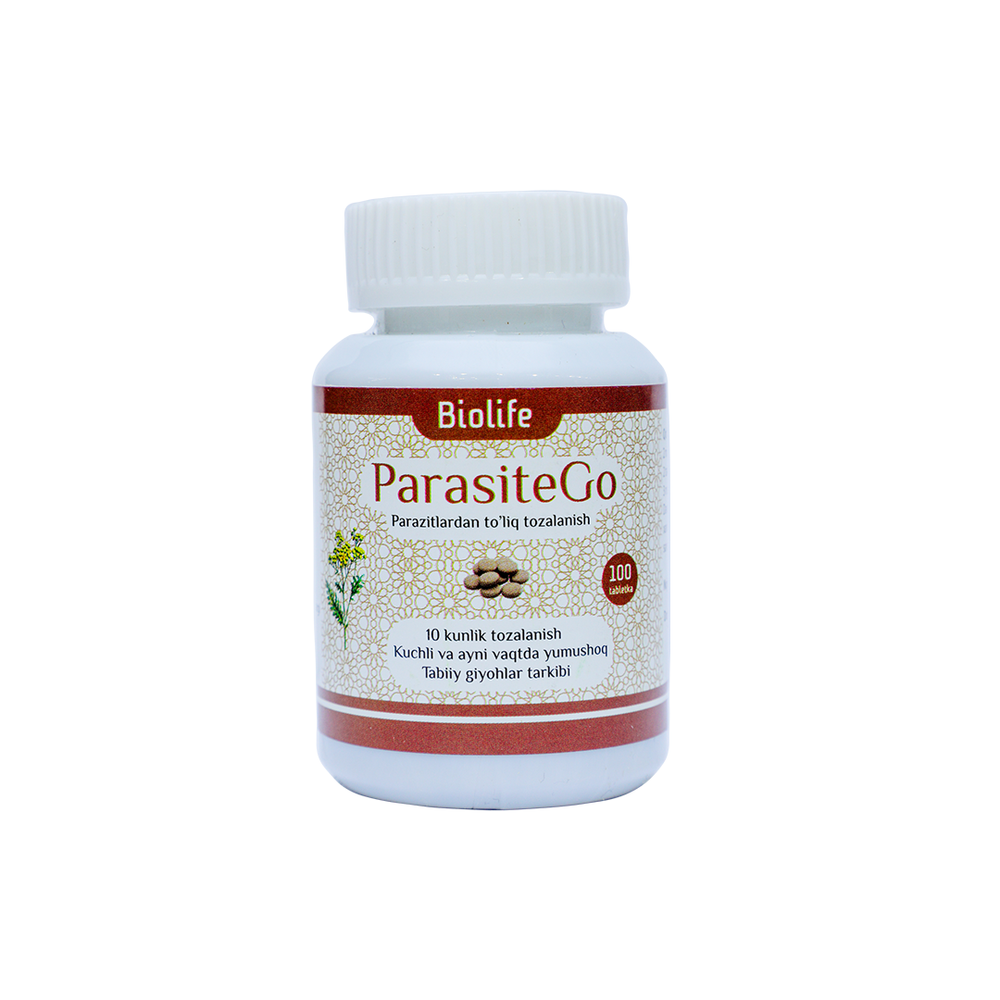 Biolife ParasiteGo Tabletkasi 100 tab