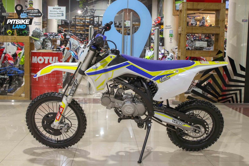 Питбайк Apollo RXF Freeride 125L 17x14 Желтый