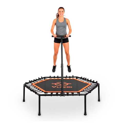 Каркасные батуты с ручкой