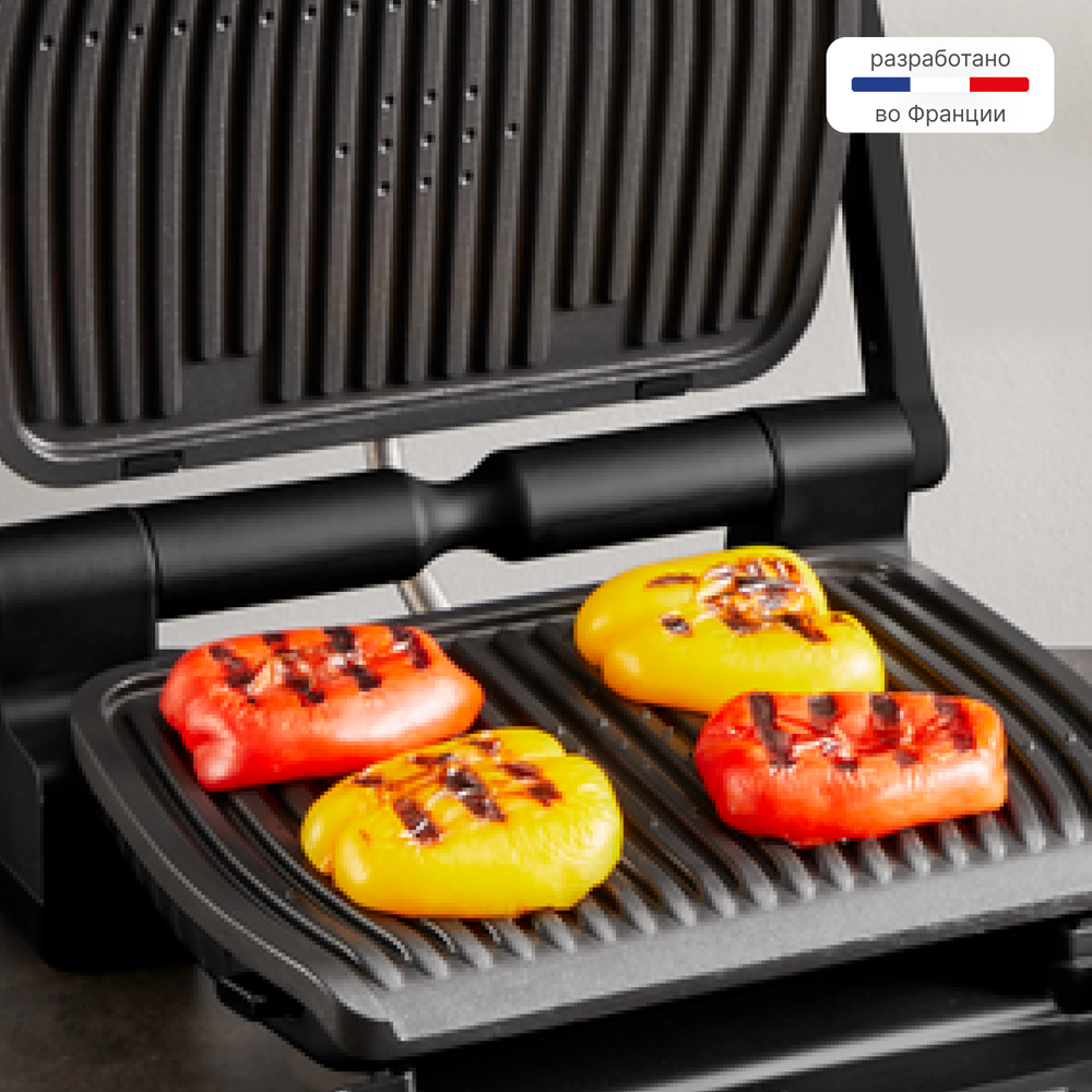 Умный электрогриль Tefal OptiGrill+ GC717810