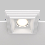 Встраиваемый светильник Maytoni Gyps Modern DL005-1-01-W