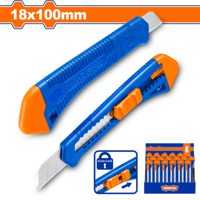 Нож универсальный (18х100мм) (20/280) WADFOW WSK2913