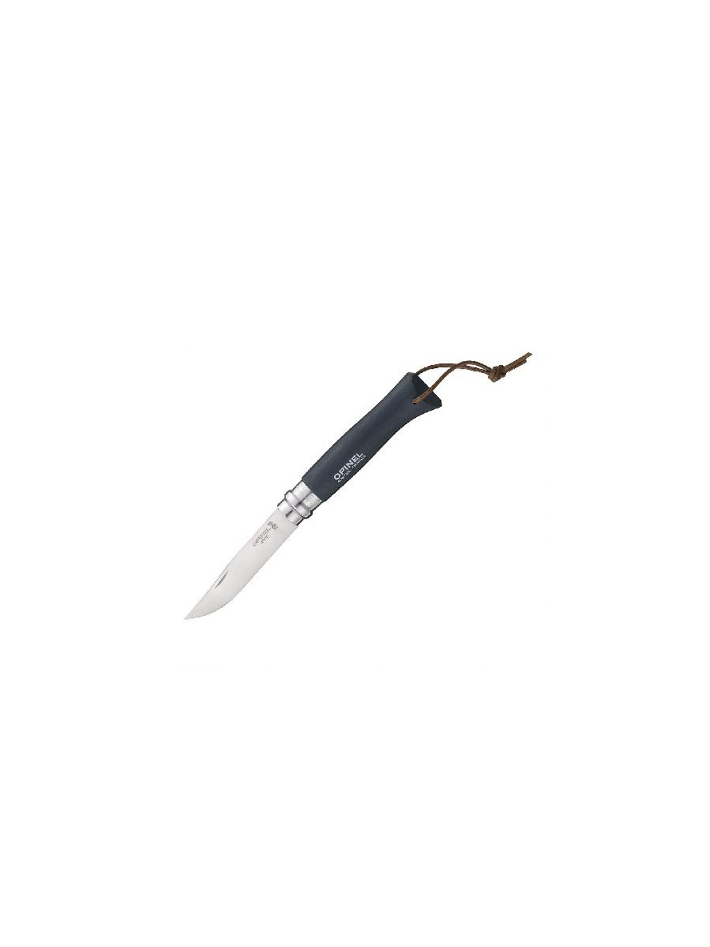 Нож Opinel №8 Trekking, нержавеющая сталь, черный, 002211