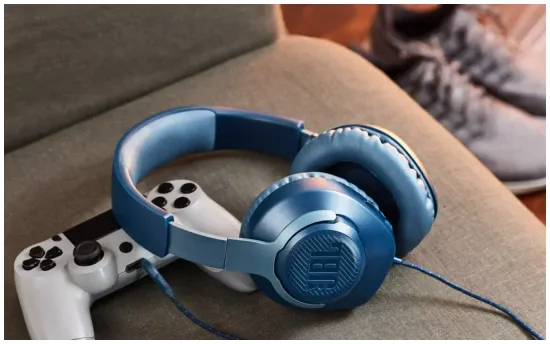 Компьютерная гарнитура JBL Quantum 100, blue