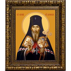 Антоний (Смирницкий), Воронежский архиепископ, святитель. Икона на холсте.