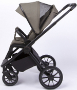 Детская коляска Peppy Monaco 3 в 1 Sandstone (песочный), рама черная