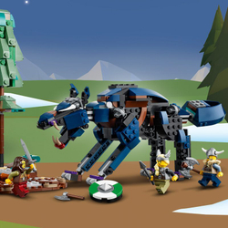 Конструктор LEGO Creator 3 в 1 31132 Корабль викингов и Змея Мидгарда