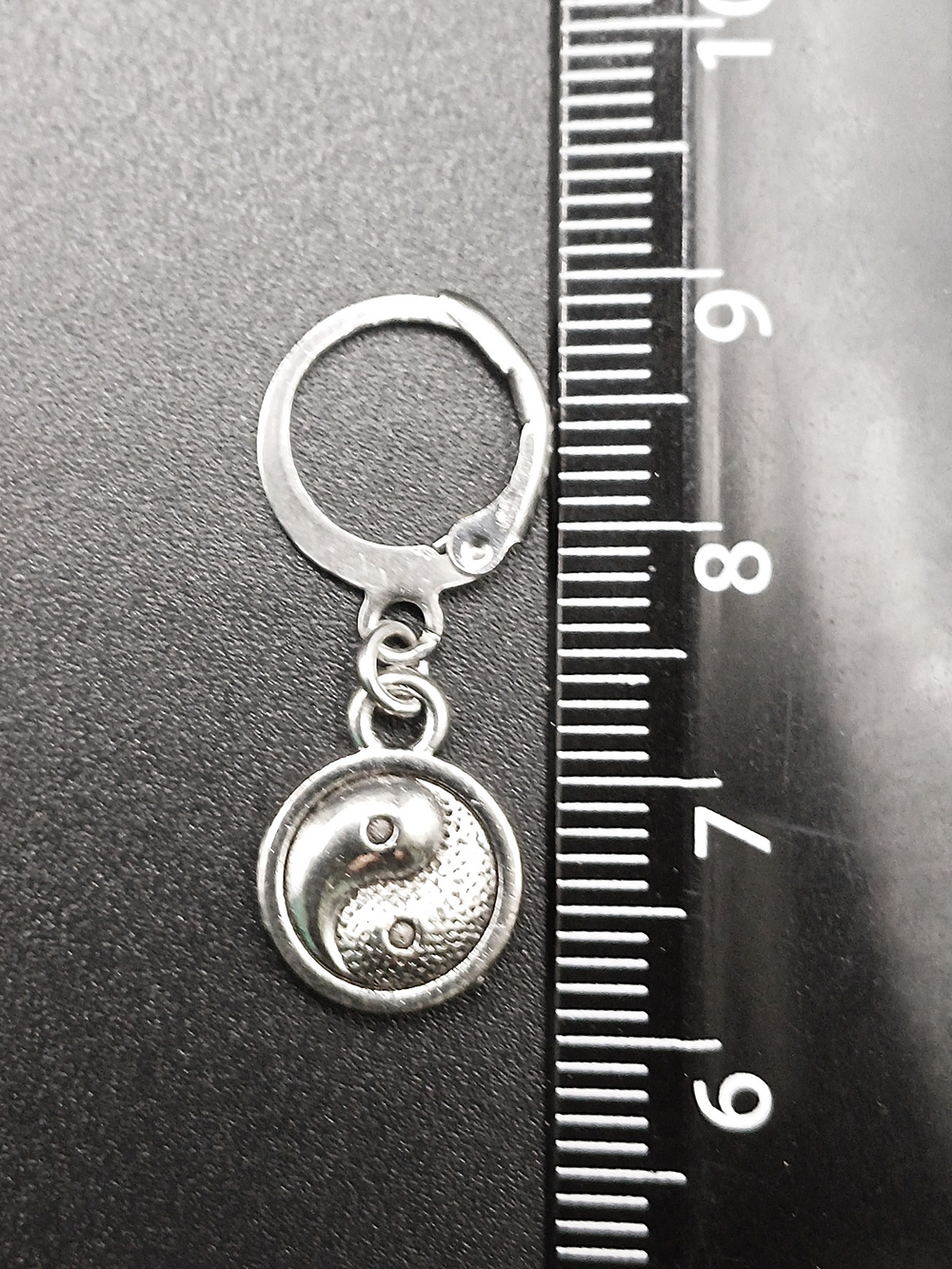 Серьги Инь-Янь малые