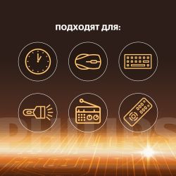 Батарейки Philips LR6A12S/51 АА алкалиновые 1,5v 2х6 шт. LR6-2BL Entry (12/72/216/14688)