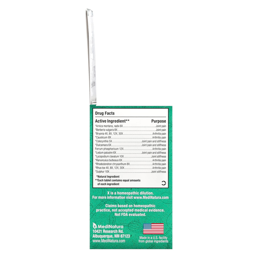 MediNatura, BHI, артрит, обезболивающие, 100 таблеток