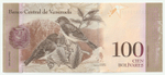Venezuela, 100 Bolívares, 2015, UNC